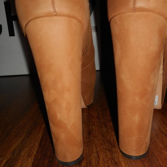 NIB Schutz Platform Nubuck leather boots, 7.5 - Picture 10 of 10